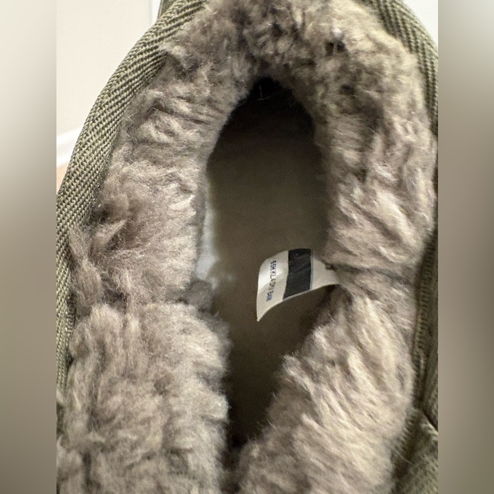 Ugg’s Classic Mini Monogram Boots Burnt Olive, 7 - Picture 7 of 9
